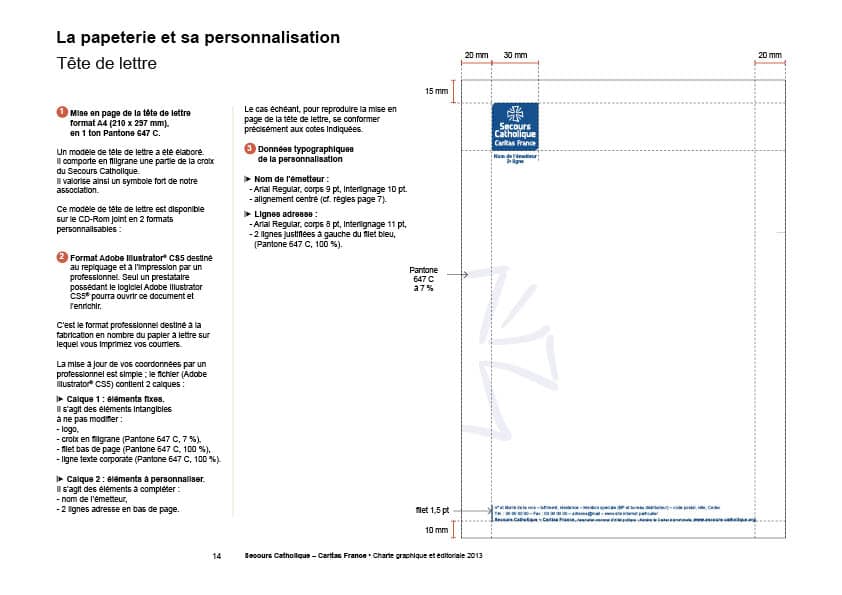 Secours Catholique Charte graphique – Chromatiques